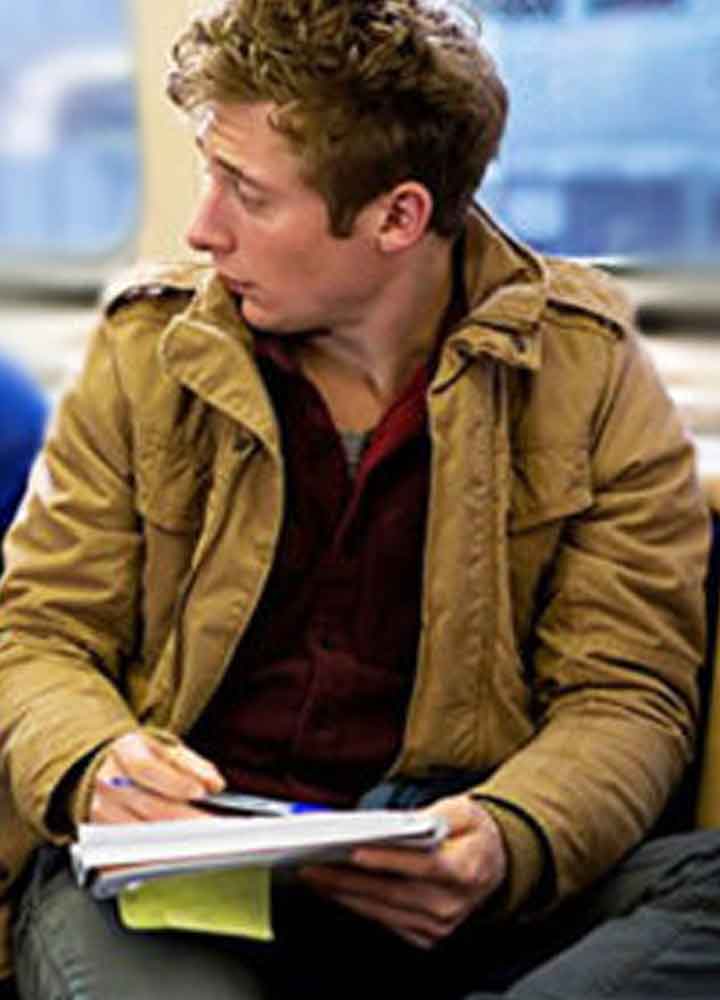 SHAMELESS (LIP GALLAGHER) JEREMY ALLEN WHITE COTTON JACKET SHAMELESS (LIP GALLAGHER) JEREMY ALLEN WHITE COTTON JACKET